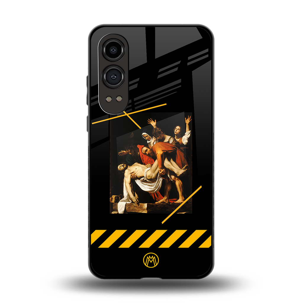 the entombment back phone cover | glass case for oneplus nord ce 4 lite