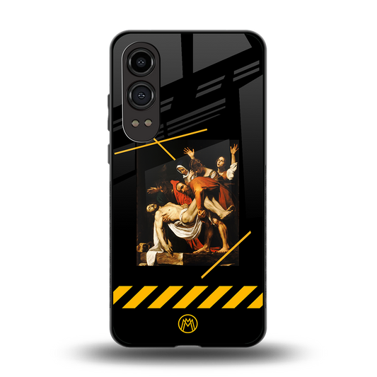 the entombment back phone cover | glass case for oneplus nord ce 4 lite