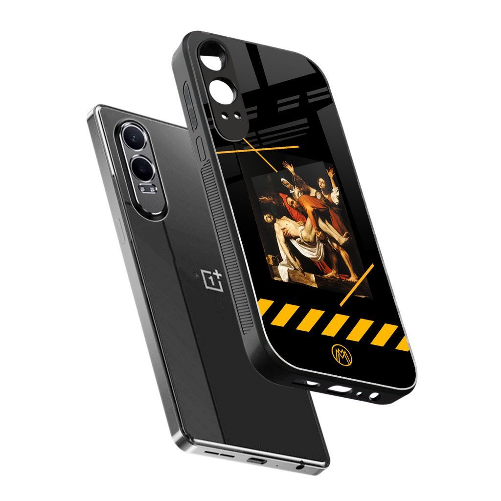 the entombment back phone cover | glass case for oneplus nord ce 4 lite