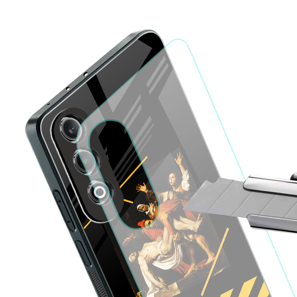 the entombment back phone cover | glass case for oneplus nord ce 4