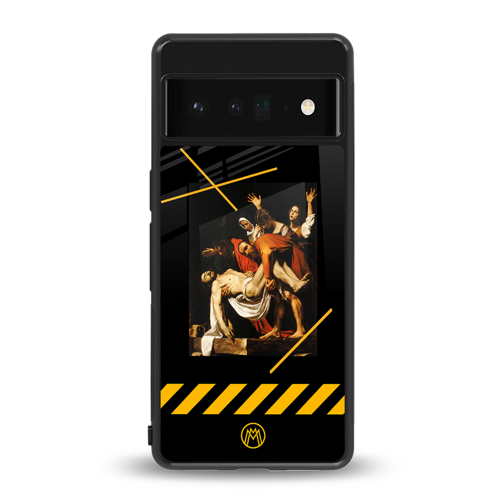 the entombment back phone cover | glass case for google pixel 6 pro