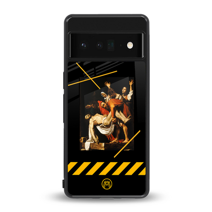 the entombment back phone cover | glass case for google pixel 6 pro
