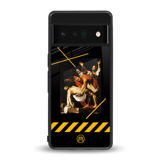 the entombment back phone cover | glass case for google pixel 6 pro