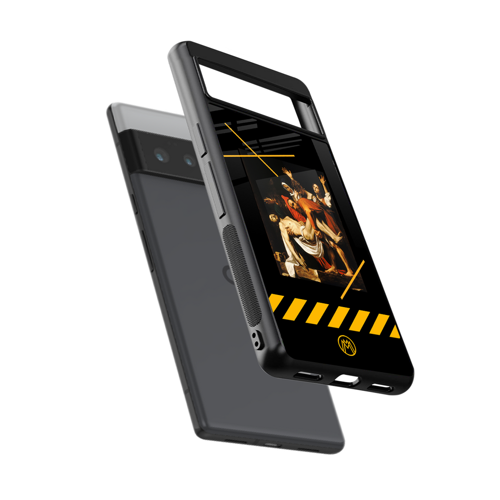 the entombment back phone cover | glass case for google pixel 6 pro