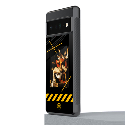 the entombment back phone cover | glass case for google pixel 6 pro