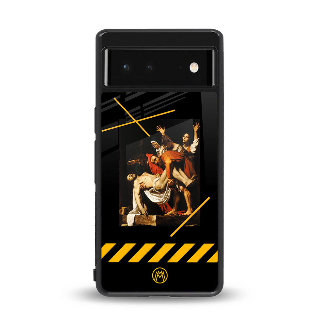 the entombment back phone cover | glass case for google pixel 6