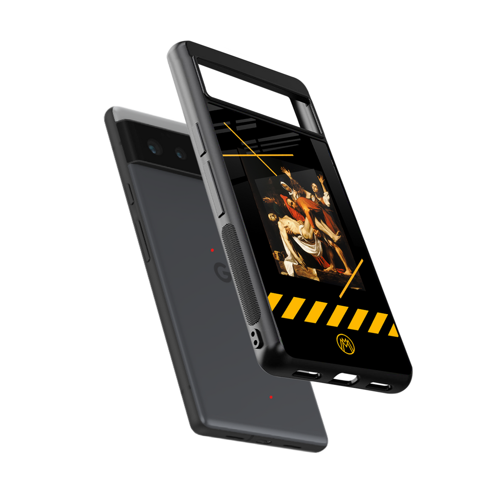 the entombment back phone cover | glass case for google pixel 6