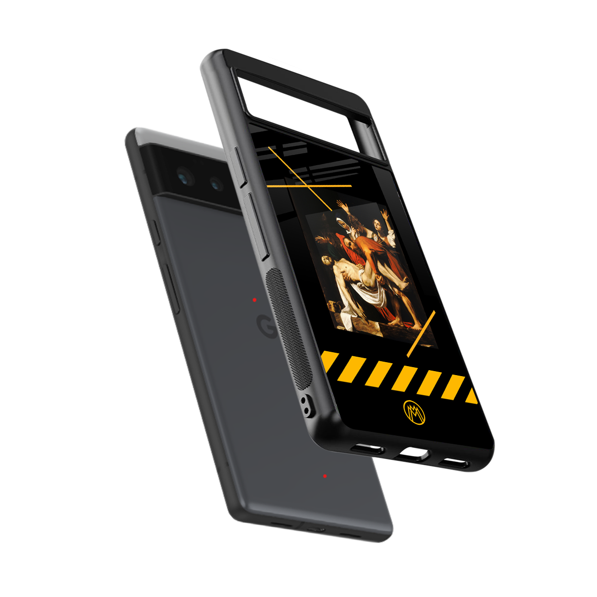 the entombment back phone cover | glass case for google pixel 6