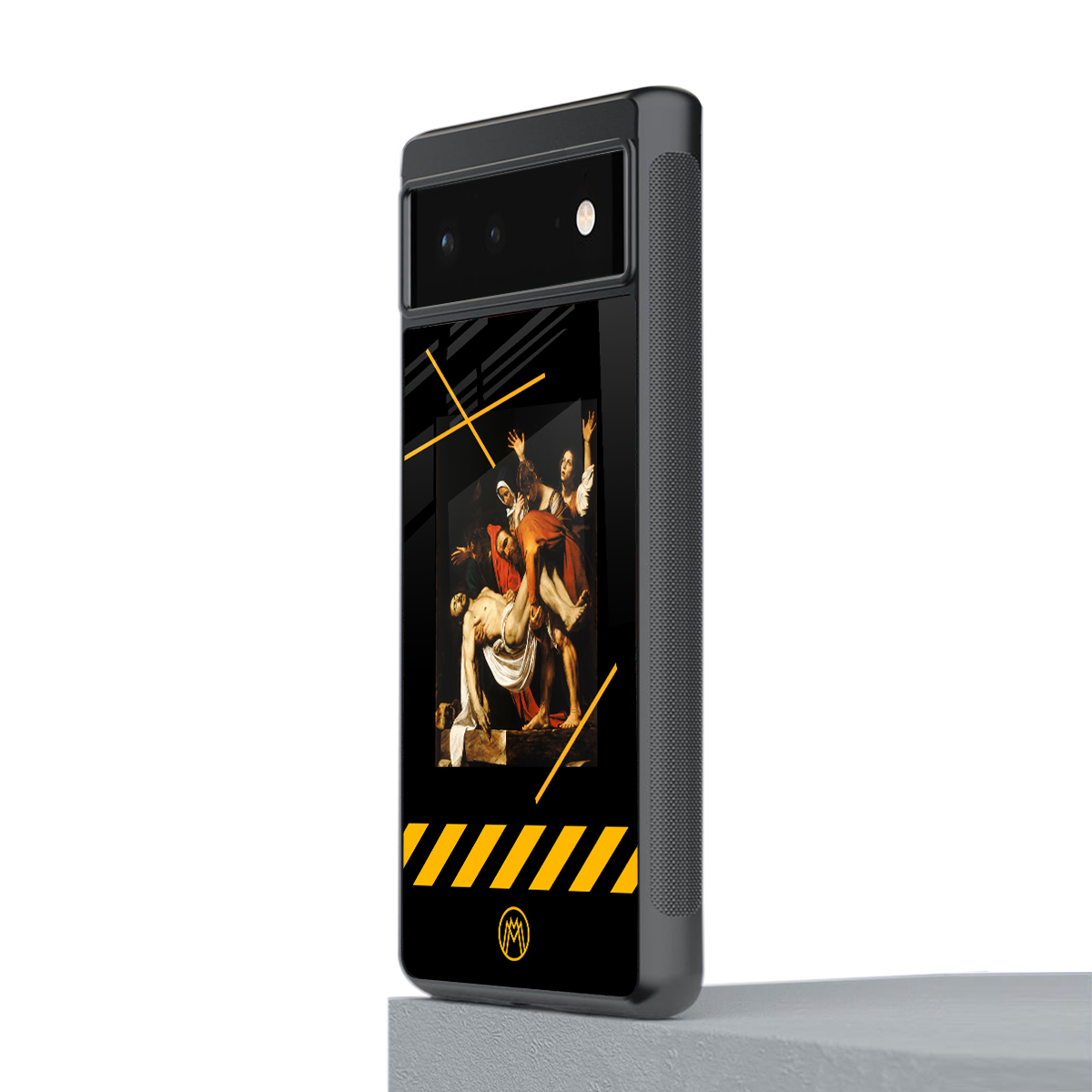 the entombment back phone cover | glass case for google pixel 6