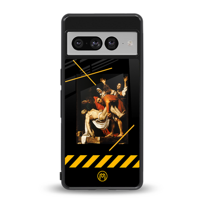 the entombment back phone cover | glass case for google pixel 7 pro