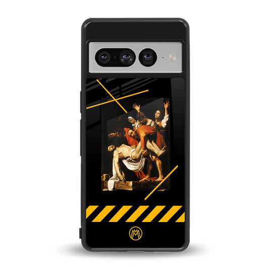 the entombment back phone cover | glass case for google pixel 7 pro