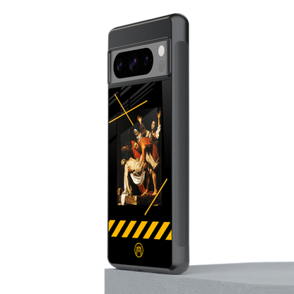 the entombment back phone cover | glass case for google pixel 8 pro