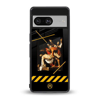 the entombment back phone cover | glass case for Google Pixel 8