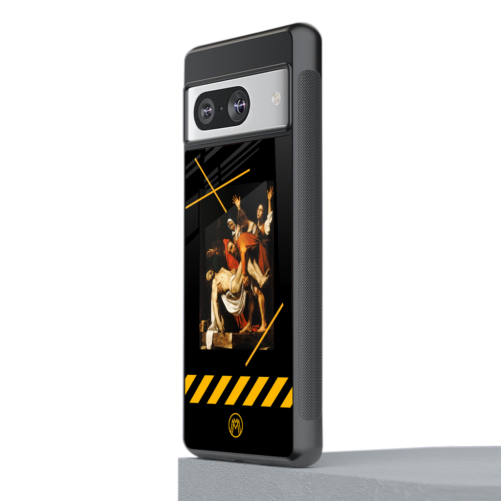the entombment back phone cover | glass case for Google Pixel 8