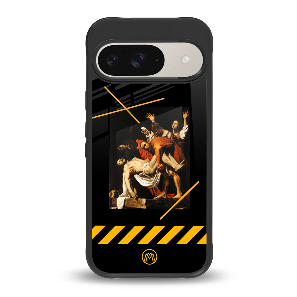the entombment back phone cover | glass case for google pixel 9
