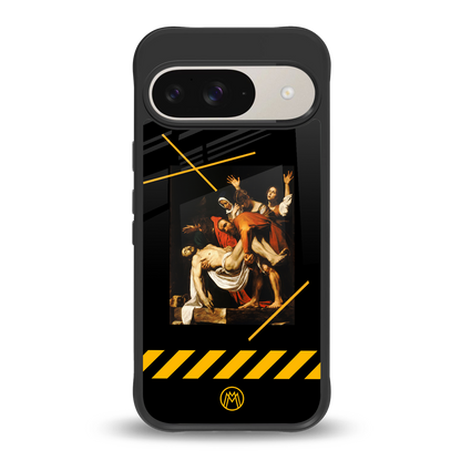 the entombment back phone cover | glass case for google pixel 9