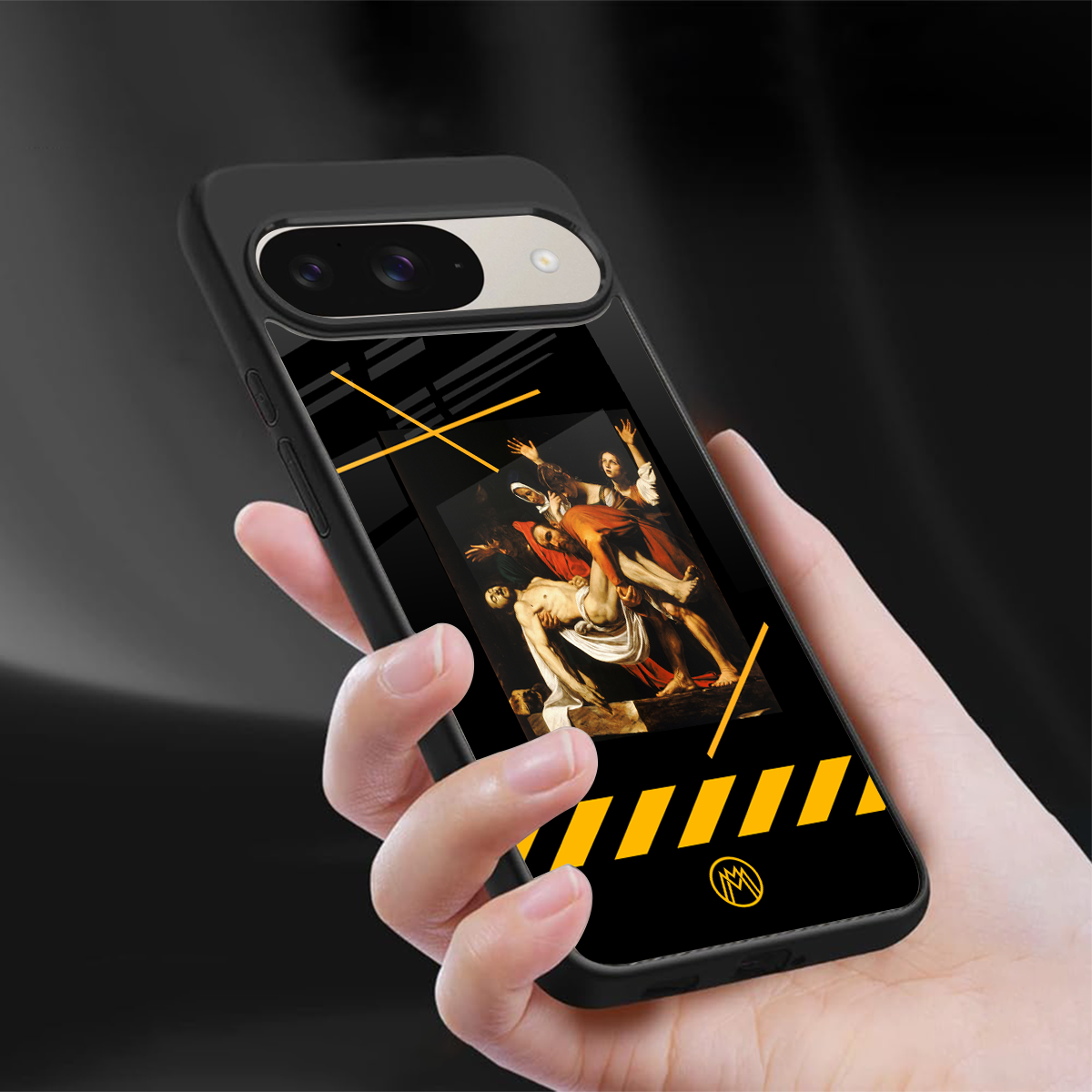 the entombment back phone cover | glass case for google pixel 9