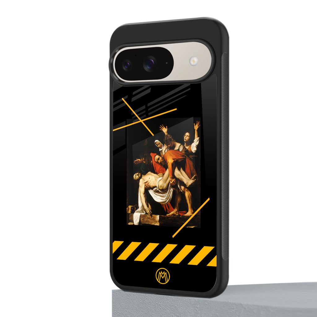 the entombment back phone cover | glass case for google pixel 9