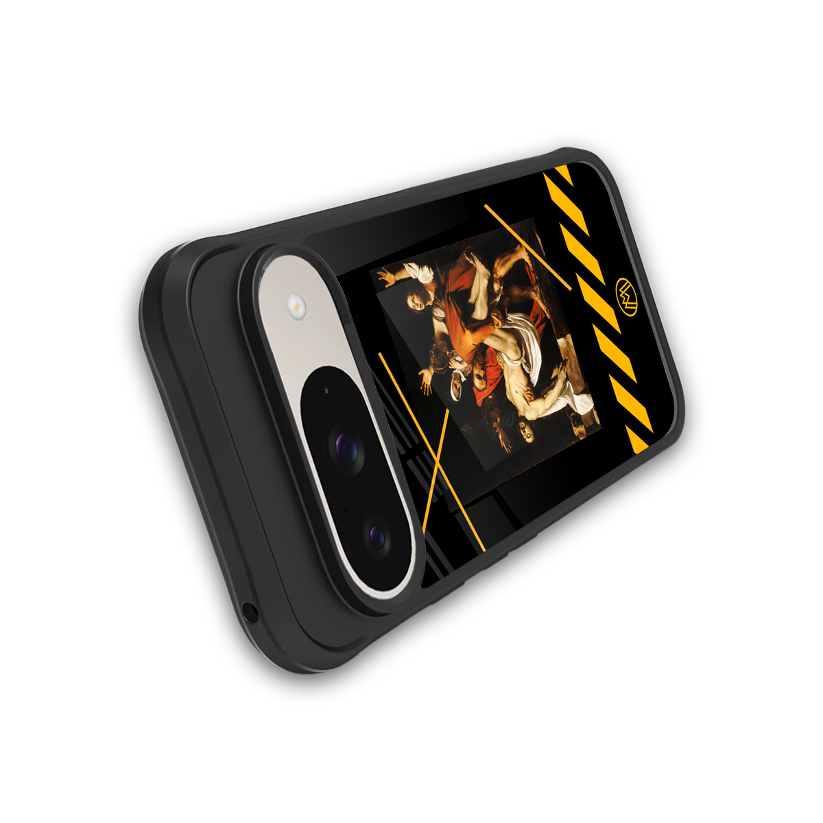 the entombment back phone cover | glass case for google pixel 9