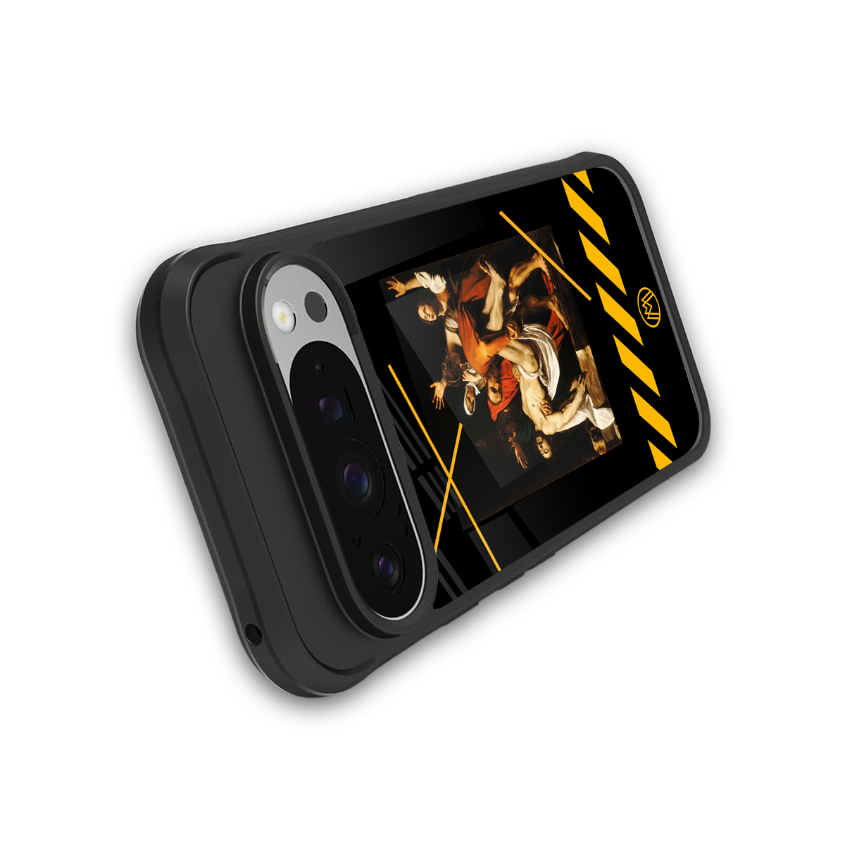 the entombment back phone cover | glass case for google pixel 9 pro xl