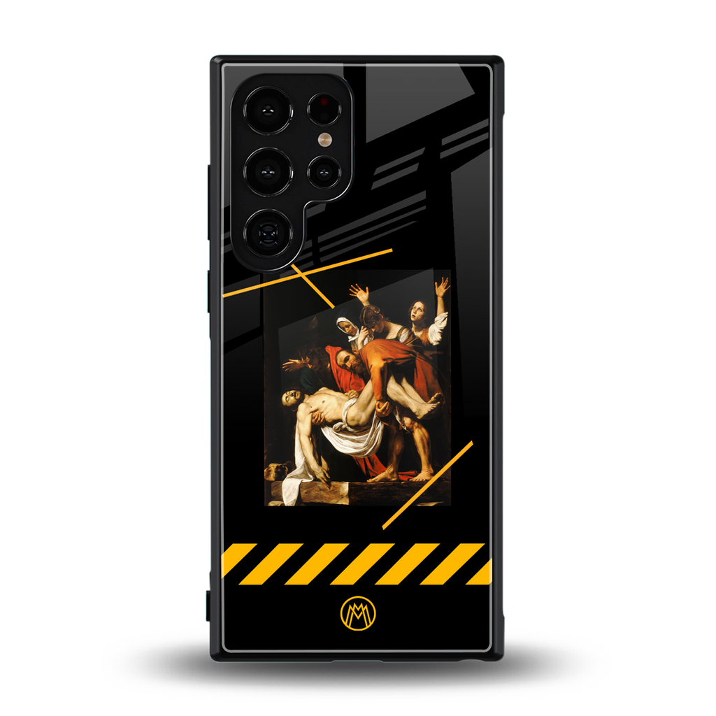 the entombment back phone cover | glass case for samsung galaxy s23 ultra