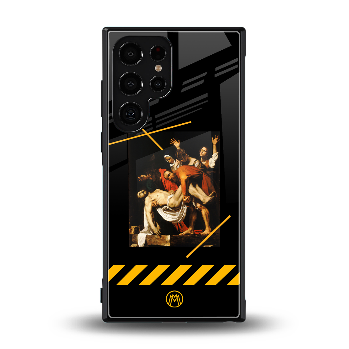 the entombment back phone cover | glass case for samsung galaxy s23 ultra