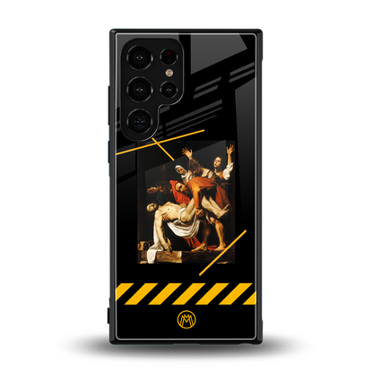 the entombment back phone cover | glass case for samsung galaxy s23 ultra