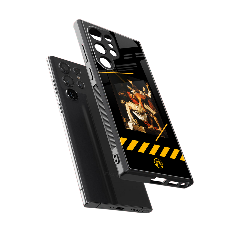 the entombment back phone cover | glass case for samsung galaxy s23 ultra