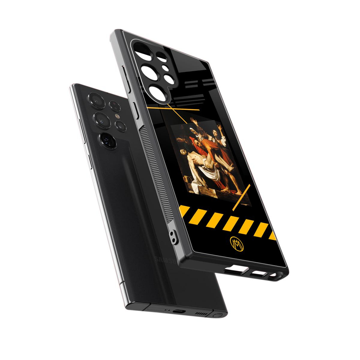 the entombment back phone cover | glass case for samsung galaxy s23 ultra