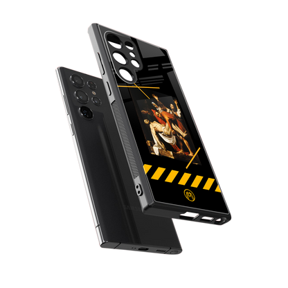 the entombment back phone cover | glass case for samsung galaxy s23 ultra