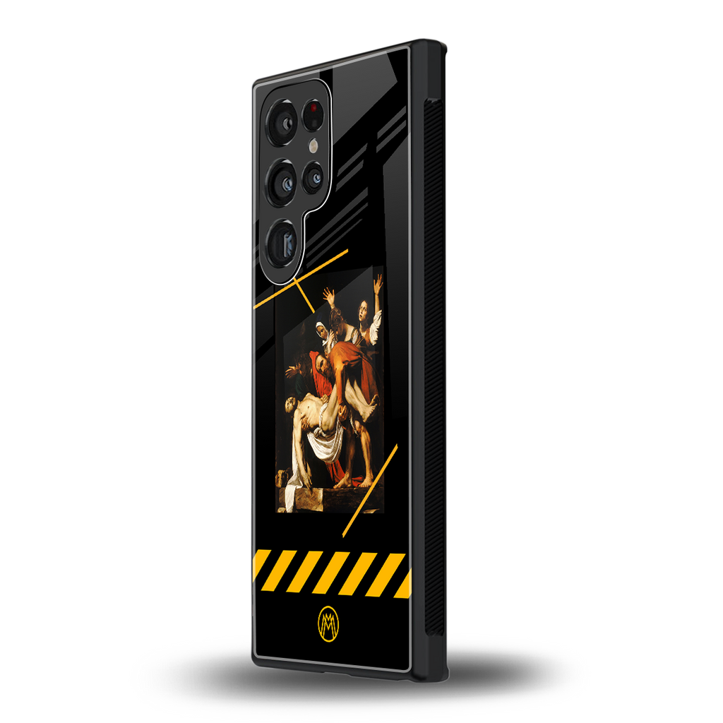 the entombment back phone cover | glass case for samsung galaxy s23 ultra