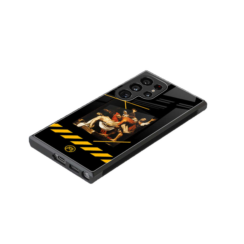 the entombment back phone cover | glass case for samsung galaxy s23 ultra