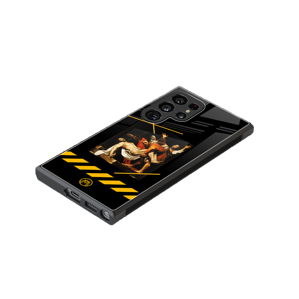 the entombment back phone cover | glass case for samsung galaxy s23 ultra