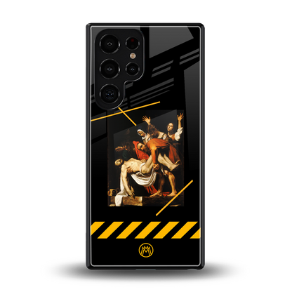 the entombment back phone cover | glass case for samsung galaxy s25 ultra