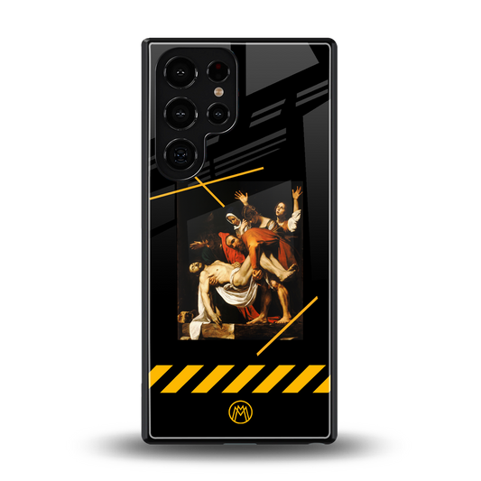 the entombment back phone cover | glass case for samsung galaxy s25 ultra