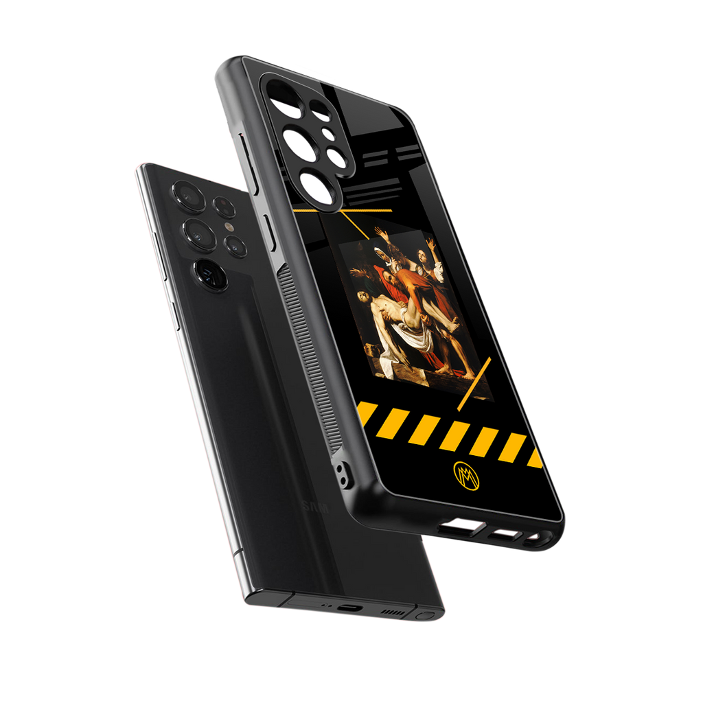 the entombment back phone cover | glass case for samsung galaxy s25 ultra