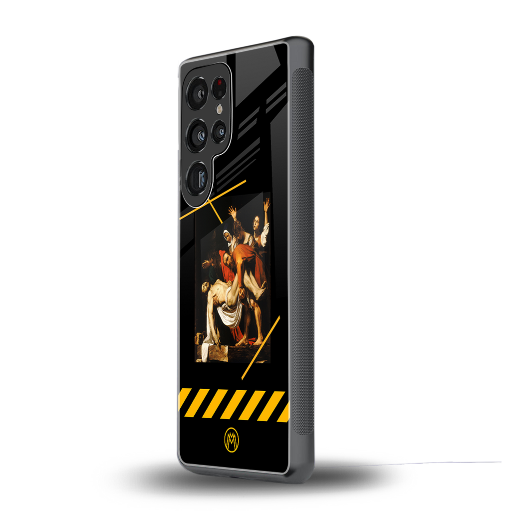 the entombment back phone cover | glass case for samsung galaxy s25 ultra