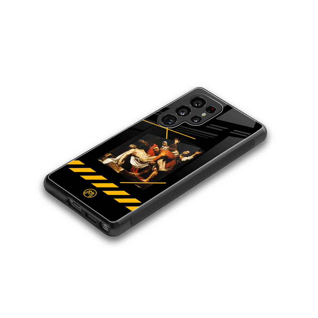 the entombment back phone cover | glass case for samsung galaxy s25 ultra