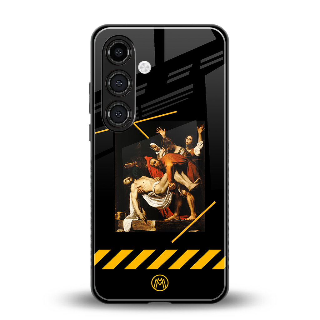 the entombment back phone cover | glass case for samsung galaxy s24 plus