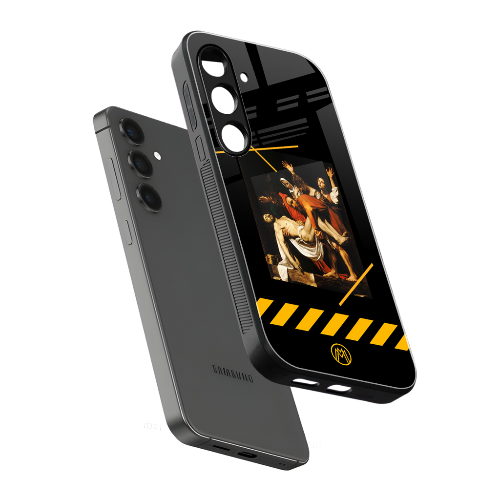 the entombment back phone cover | glass case for samsung galaxy s25