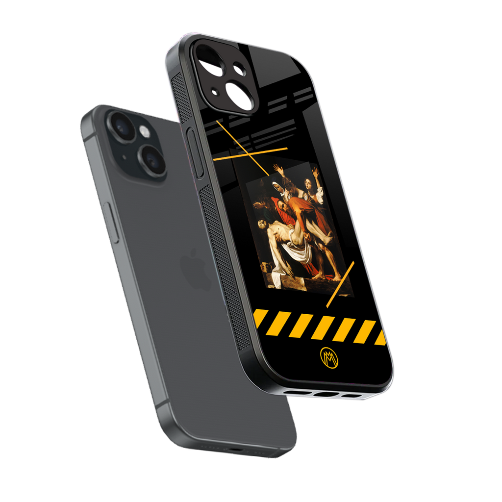 the entombment back phone cover | glass case for iphone 15