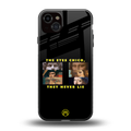 the eyes chico, they never lie movie quote back phone cover | glass case for iphone 15 plus
