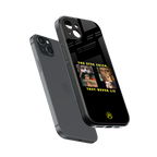 the eyes chico, they never lie movie quote back phone cover | glass case for iphone 15 plus