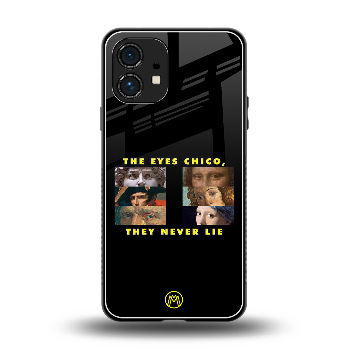 the eyes chico, they never lie movie quote back phone cover | glass case for nothing phone 1