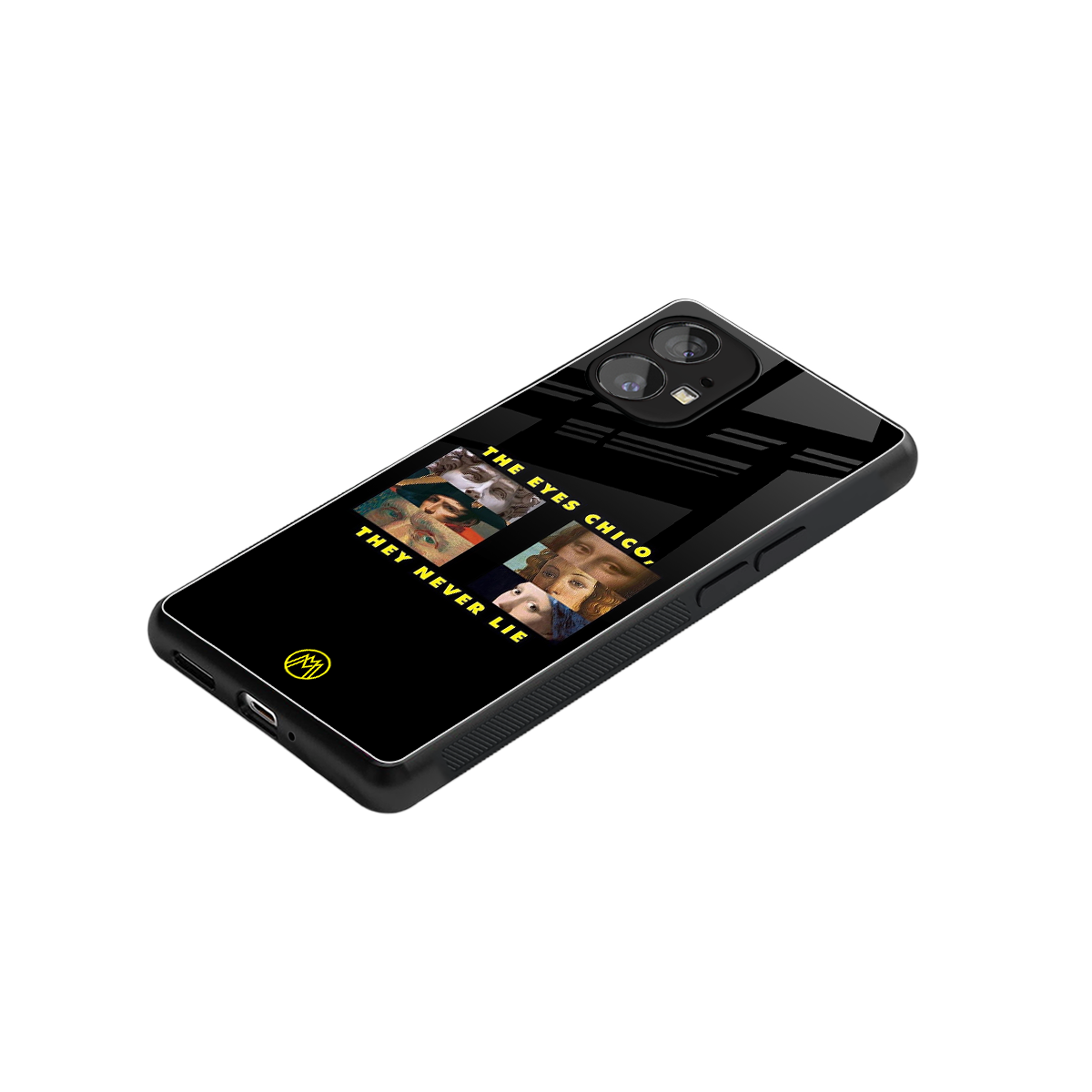 the eyes chico, they never lie movie quote back phone cover | glass case for nothing phone 1