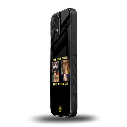 the eyes chico, they never lie movie quote back phone cover | glass case for nothing phone 2