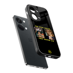 the eyes chico, they never lie movie quote back phone cover | glass case for oneplus nord 3