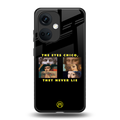 the eyes chico, they never lie movie quote back phone cover | glass case for oneplus nord ce 3