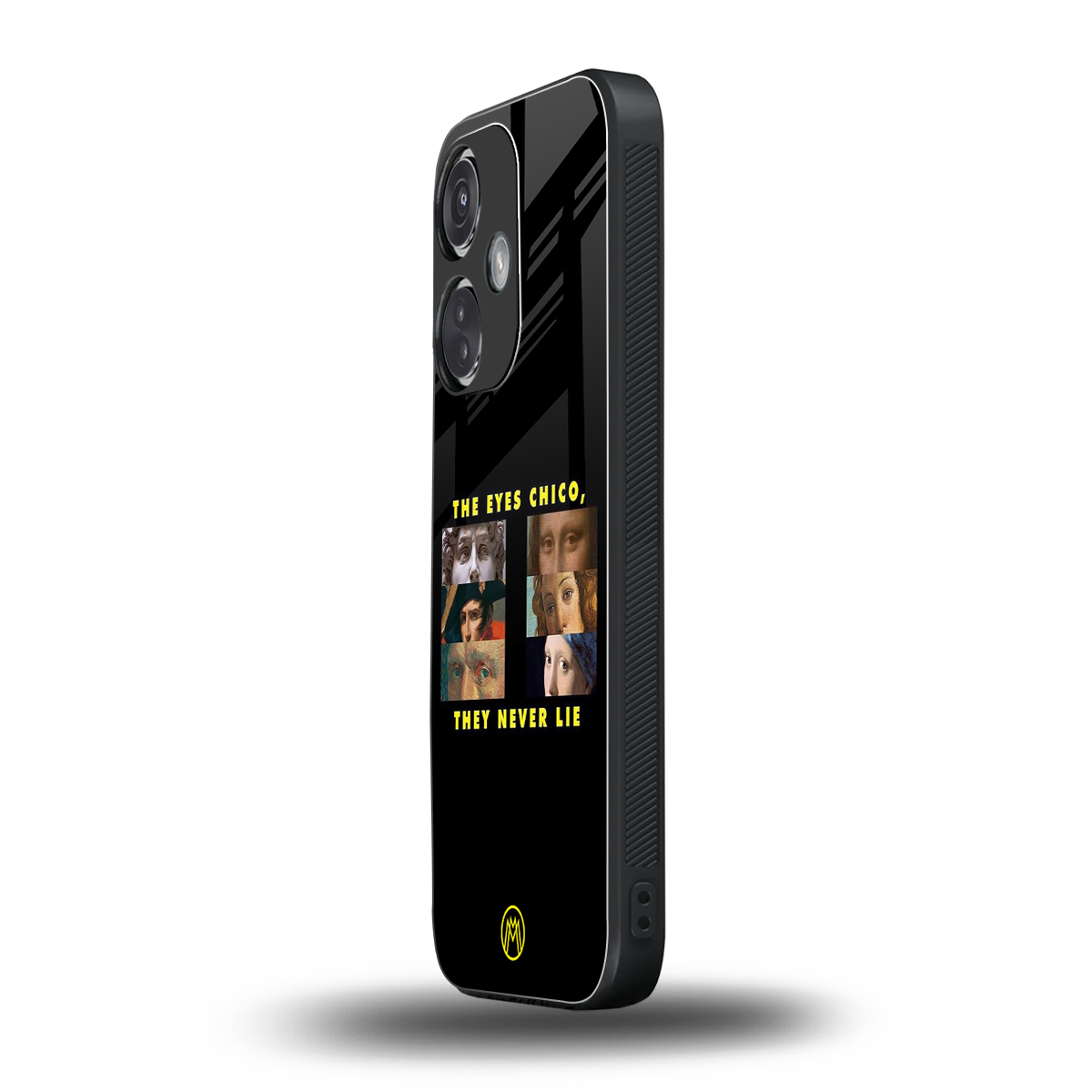 the eyes chico, they never lie movie quote back phone cover | glass case for oneplus nord ce 3