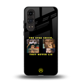 the eyes chico, they never lie movie quote back phone cover | glass case for oneplus nord ce 4 lite